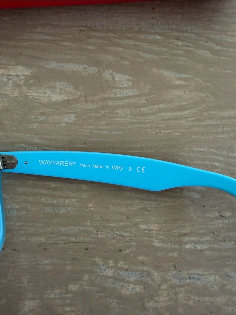 Ray-Ban Black & Blue Wayfarer Sunglasses with Original Case